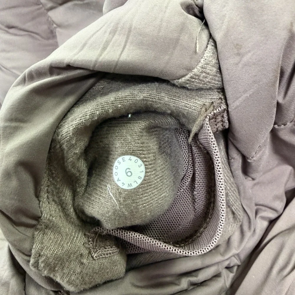 Lululemon Down & Around Vest Women's Size 6 Hooded Long Puffer Down
